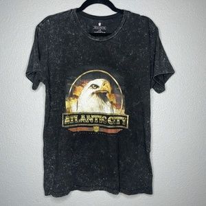 Women's Atlantic City Grey Eagle tee- L